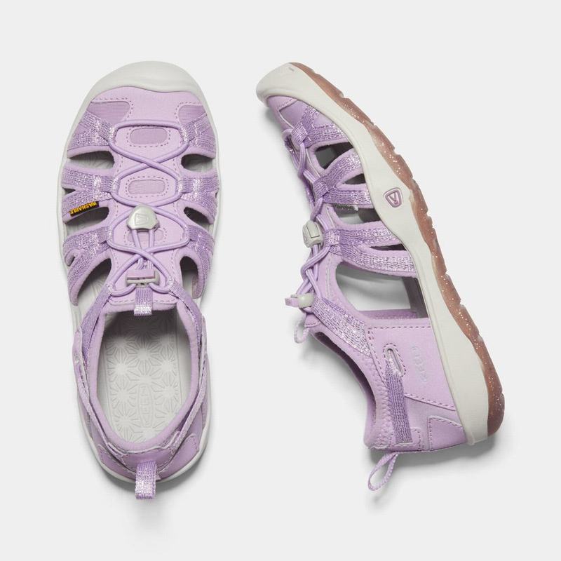 Keen Moxie Kids Sandals Lavender Clearance (3901-YFEKO)